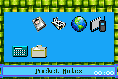 Screenshot from GBA Personal Organizer (USA) (Unl)