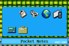 Screenshot from GBA Personal Organizer (USA) (Unl)
