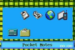 Screenshot from GBA Personal Organizer (USA) (Unl)