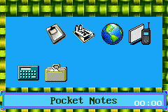 Screenshot from GBA Personal Organizer (USA) (Unl)