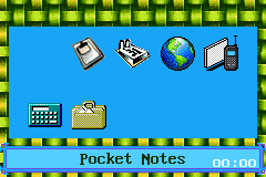 Screenshot from GBA Personal Organizer (USA) (Unl)