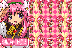 Screenshot from Galaxy Angel Game Boy Advance - Moridakusan Tenshi no Full-Course - Okawari Jiyuu (Japan)