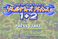 Screenshot from Game Boy Wars Advance 1+2 (Japan) (Virtual Console)
