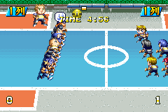 Screenshot from Ganbare! Dodge Fighters (Japan)