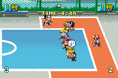 Screenshot from Ganbare! Dodge Fighters (Japan)