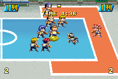 Screenshot from Ganbare! Dodge Fighters (Japan)