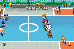 Screenshot from Ganbare! Dodge Fighters (Japan)