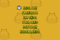 Screenshot from Garfield and His Nine Lives (Europe) (En,Fr,De,Es,It,Nl)