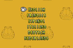 Screenshot from Garfield and His Nine Lives (Europe) (En,Fr,De,Es,It,Nl)