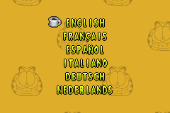 Screenshot from Garfield and His Nine Lives (Europe) (En,Fr,De,Es,It,Nl)