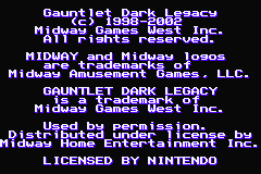 Screenshot from Gauntlet - Dark Legacy (USA)
