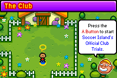 Screenshot from Go! Go! Beckham! - Adventure on Soccer Island (Europe) (En,Fr,De,Es,It)