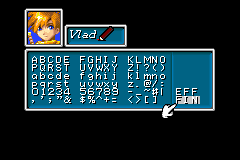 Screenshot from Golden Sun (France)