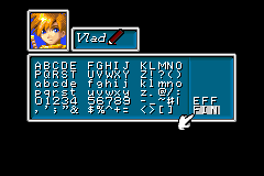 Screenshot from Golden Sun (France)