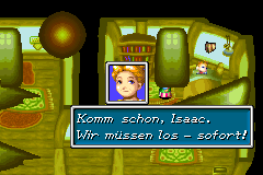 Screenshot from Golden Sun (Germany)
