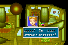 Screenshot from Golden Sun (Germany)
