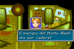 Screenshot from Golden Sun (Italy)