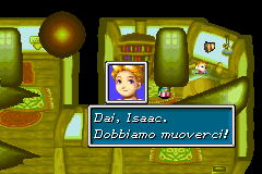 Screenshot from Golden Sun (Italy)