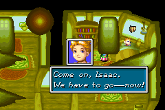 Screenshot from Golden Sun (USA, Europe)