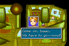 Screenshot from Golden Sun (USA, Europe)