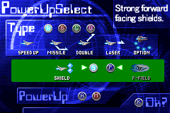 Screenshot from Gradius Advance (Europe)