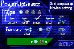 Screenshot from Gradius Advance (Europe)