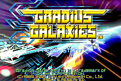 Screenshot from Gradius Galaxies (USA)