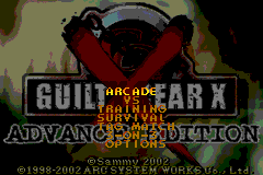 Screenshot from Guilty Gear X - Advance Edition (Europe)