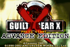 Screenshot from Guilty Gear X - Advance Edition (Japan)