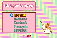 Screenshot from Hamtaro - Ham-Ham Heartbreak (Europe) (En,Fr,De,Es,It)