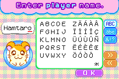 Screenshot from Hamtaro - Ham-Ham Heartbreak (Europe) (En,Fr,De,Es,It)