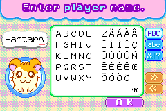 Screenshot from Hamtaro - Ham-Ham Heartbreak (Europe) (En,Fr,De,Es,It)