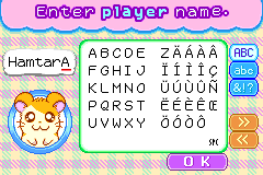 Screenshot from Hamtaro - Ham-Ham Heartbreak (Europe) (En,Fr,De,Es,It)