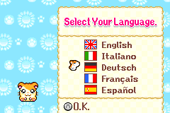 Screenshot from Hamtaro - Rainbow Rescue (Europe) (En,Fr,De,Es,It)