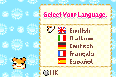 Screenshot from Hamtaro - Rainbow Rescue (Europe) (En,Fr,De,Es,It)