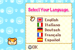 Screenshot from Hamtaro - Rainbow Rescue (Europe) (En,Fr,De,Es,It)