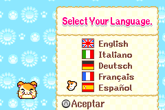 Screenshot from Hamtaro - Rainbow Rescue (Europe) (En,Fr,De,Es,It)