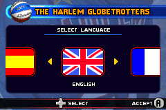 Screenshot from Harlem Globetrotters - World Tour (Europe) (En,Fr,De,Es,It)