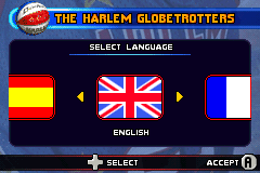 Screenshot from Harlem Globetrotters - World Tour (Europe) (En,Fr,De,Es,It)