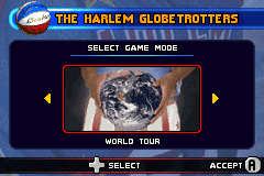 Screenshot from Harlem Globetrotters - World Tour (USA)