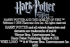 Screenshot from Harry Potter and the Goblet of Fire (USA, Europe) (En,Fr,De,Es,It,Nl,Da)