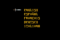 Screenshot from Hobbit, The - The Prelude to the Lord of the Rings (Europe) (En,Fr,De,Es,It)