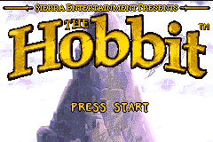 Screenshot from Hobbit, The - The Prelude to the Lord of the Rings (Europe) (En,Fr,De,Es,It)