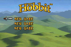 Screenshot from Hobbit, The - The Prelude to the Lord of the Rings (Europe) (En,Fr,De,Es,It)