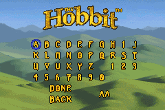 Screenshot from Hobbit, The - The Prelude to the Lord of the Rings (USA)