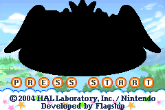 Screenshot from Hoshi no Kirby - Kagami no Daimeikyuu (Japan) (Rev 1) (Virtual Console)
