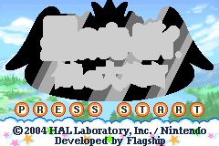 Screenshot from Hoshi no Kirby - Kagami no Daimeikyuu (Japan) (Rev 1) (Virtual Console)