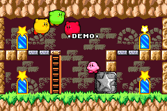 Screenshot from Hoshi no Kirby - Kagami no Daimeikyuu (Japan) (Rev 1) (Virtual Console)