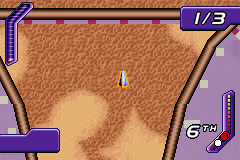 Screenshot from Hot Wheels - World Race (Europe)