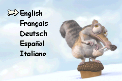 Screenshot from Ice Age (Europe) (En,Fr,De,Es,It)